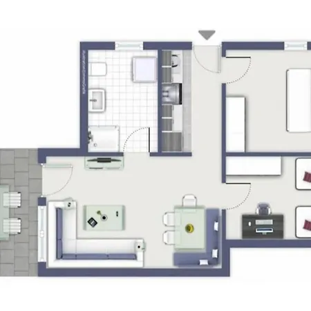 Апартаменты Jacobihof Haus 7 02
